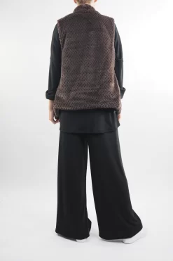 Laundry B Chalet Gilet Cocoa -Fashion Women's Store laundry b chalet gilet cocoa 3.jpg