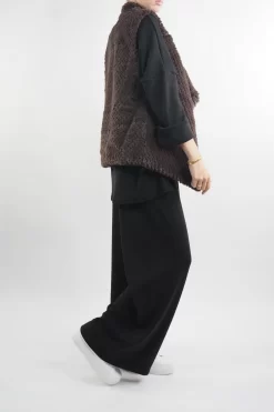 Laundry B Chalet Gilet Cocoa -Fashion Women's Store laundry b chalet gilet cocoa 4.jpg