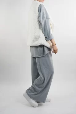 Laundry B Chalet Gilet Ecru -Fashion Women's Store laundry b chalet gilet ecru 3.jpg