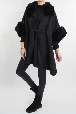 Laundry B Chalet Kloster Tie Waist Jacket Black 10 Laundry B Chalet Kloster Tie Waist Jacket Black -Fashion Women's Store laundry b chalet kloster tie waist jacket black.jpg