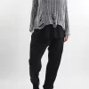 Laundry B Cobain Ladder Knit Top Steel -Fashion Women's Store laundry b cobain ladder knit grey01.jpg