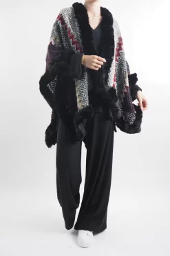 Laundry B Luxe Colorado Cape Black