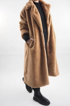 Laundry B Mara Teddy Coat Camel -Fashion Women's Store laundry b mara teddy coat camel2004.jpg