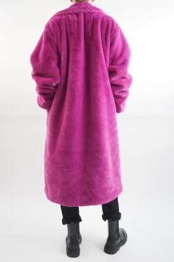 Laundry B Mara Teddy Coat Magenta -Fashion Women's Store laundry b mara teddy coat magenta203.jpg