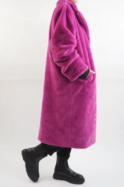 Laundry B Mara Teddy Coat Magenta -Fashion Women's Store laundry b mara teddy coat magenta204.jpg