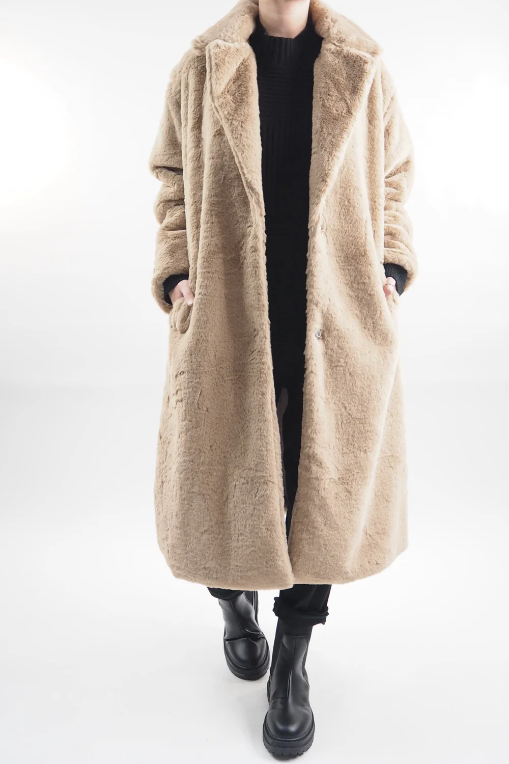 Laundry B Mara Teddy Coat Stone 3 Laundry B Mara Teddy Coat Stone