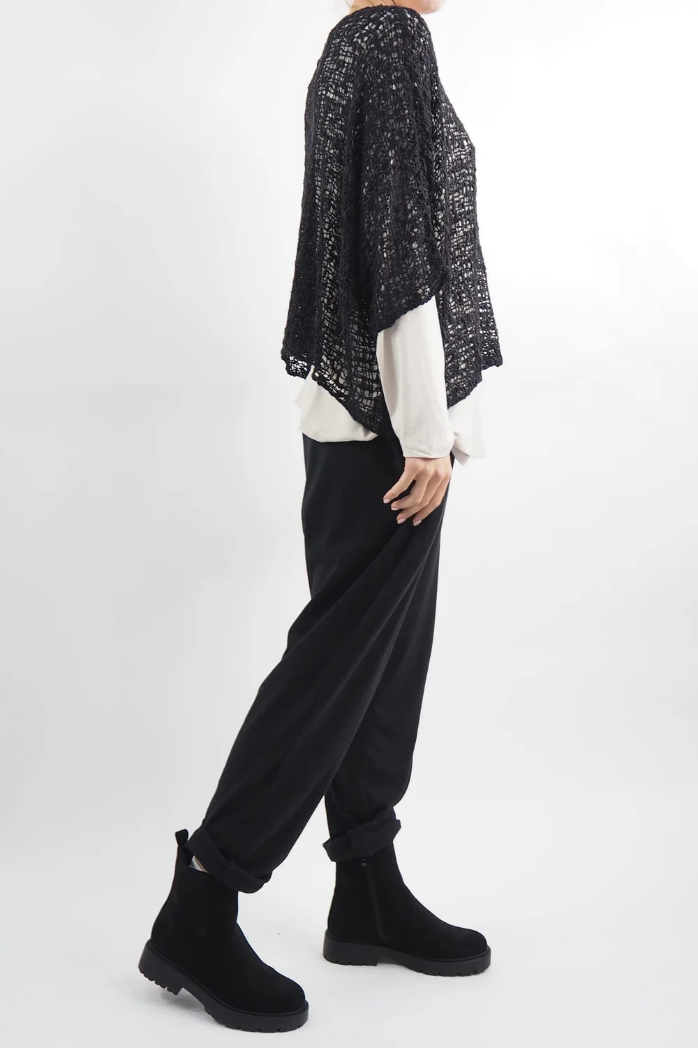 Laundry B Remi Cloud Knit Top Black 4 Laundry B Remi Cloud Knit Top Black - Image 2