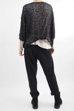 Laundry B Remi Cloud Knit Top Black 8 Laundry B Remi Cloud Knit Top Black -Fashion Women's Store laundry b remi cloud knit black13.jpg