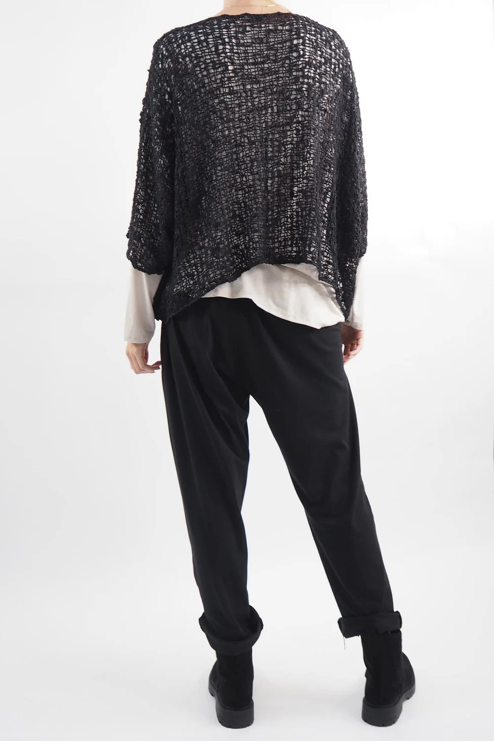 Laundry B Remi Cloud Knit Top Black 5 Laundry B Remi Cloud Knit Top Black - Image 3