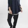 Laundry B Scoopy Knit Top Navy -Fashion Women's Store laundry b scoopy knit navy2001.jpg