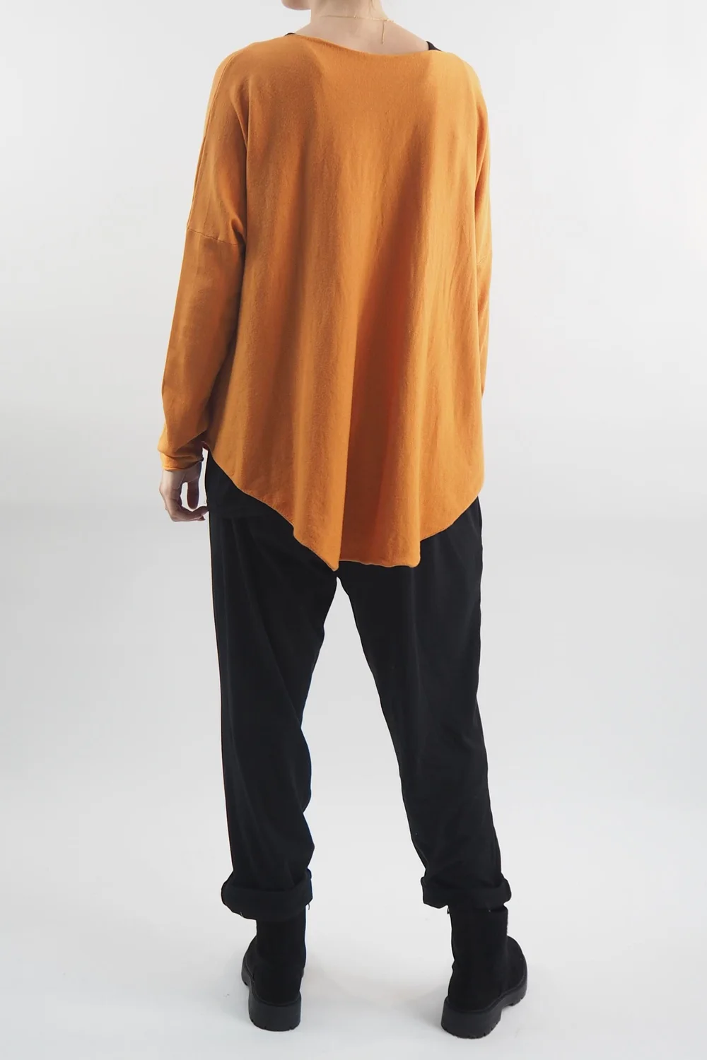 Laundry B Scoopy Knit Top Pumpkin 5 Laundry B Scoopy Knit Top Pumpkin - Image 3