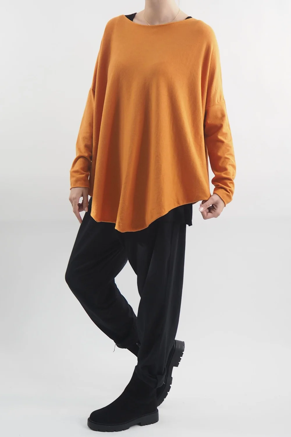 Laundry B Scoopy Knit Top Pumpkin 6 Laundry B Scoopy Knit Top Pumpkin - Image 4