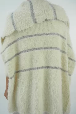 Laundry B Aspen 80s Knit Jacket Silver Ecru -Fashion Women's Store laundryb aspen 80s knit jacket silver ecru9.jpg