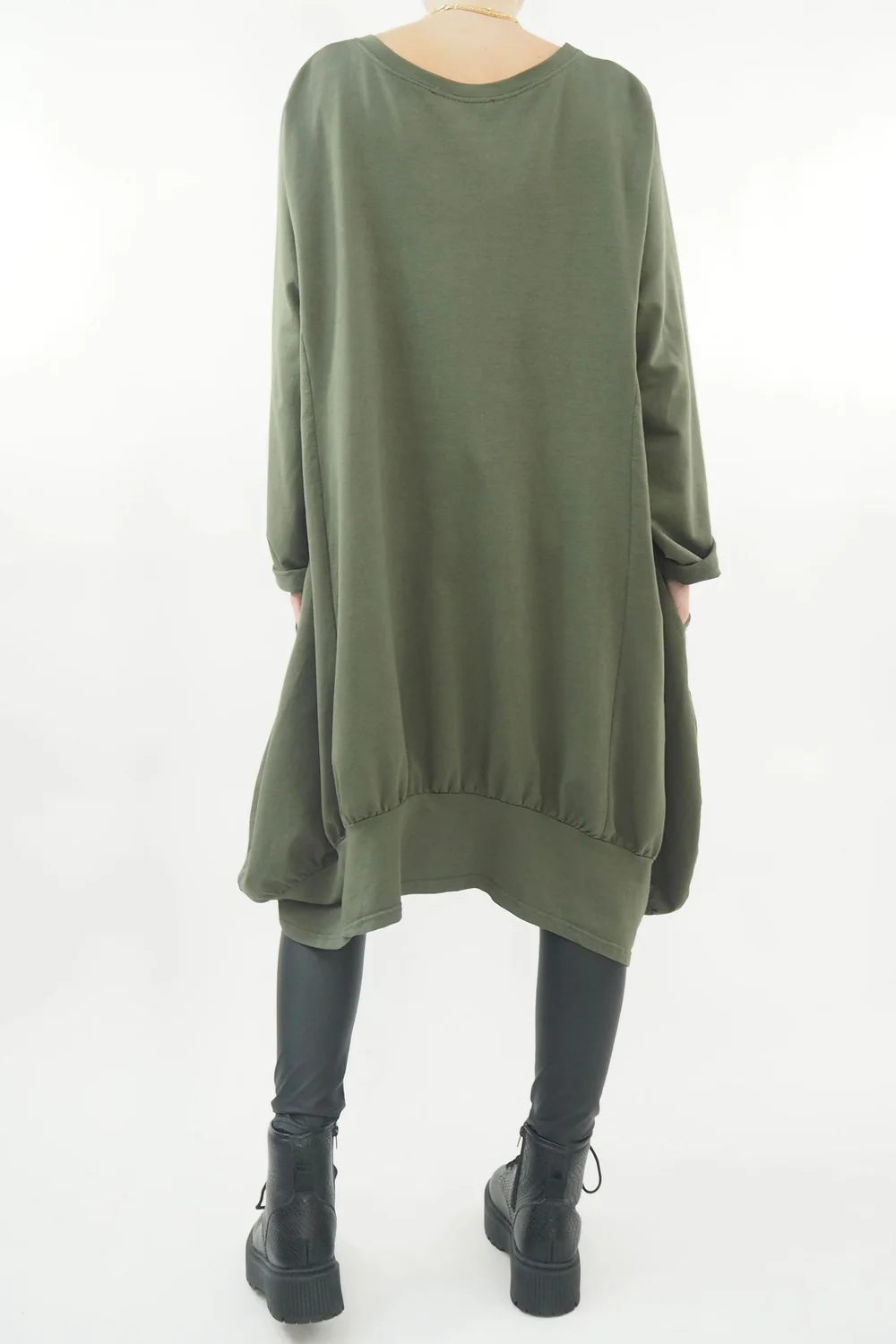 Made In Italy Apres Dip Side Bubble Tunic Bonsai 5 Made In Italy Apres Dip Side Bubble Tunic Bonsai - Image 3