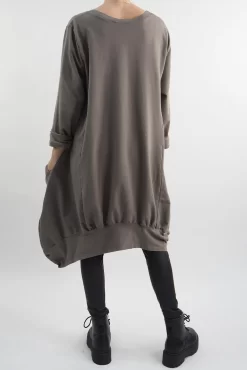 Made In Italy Apres Dip Side Bubble Tunic Earth -Fashion Women's Store made in italy apres dip side bubble tunic earth203.jpg