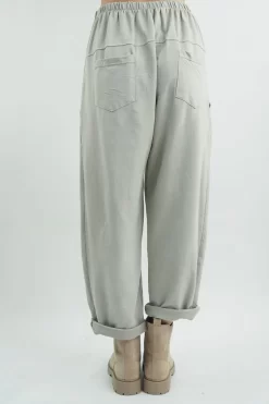 Made In Italy Apres Flat Front Pleat Jogger Stone 8 Made In Italy Apres Flat Front Pleat Jogger Stone -Fashion Women's Store made in italy apres flat front pleat jogger stone03.jpg