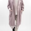Made In Italy Apres Longline Relaxed Blazer Mauve -Fashion Women's Store made in italy apres longline relaxed blazer mauve 1.jpg