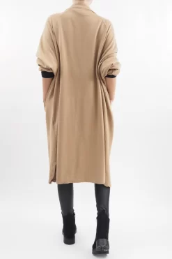 Made In Italy Apres Longline Relaxed Blazer Toast -Fashion Women's Store made in italy apres longline relaxed blazer toast 4.jpg