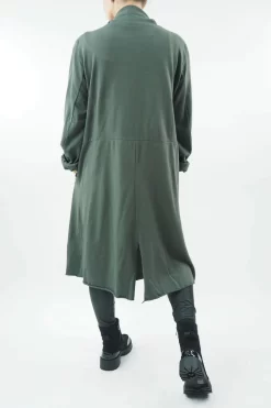 Made In Italy Apres Morning Jacket Khaki 7 Made In Italy Apres Morning Jacket Khaki -Fashion Women's Store made in italy apres morning jacket khaki03.jpg