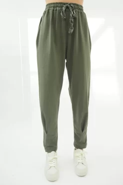 Made In Italy Apres Skinny Dart Jogger Bonsai