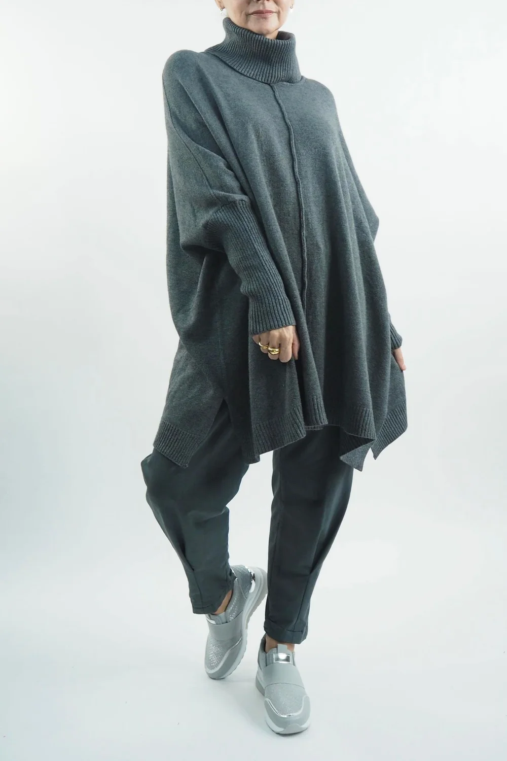 Made In Italy Apres Skinny Dart Jogger Shadow Grey 7 Made In Italy Apres Skinny Dart Jogger Shadow Grey - Image 5