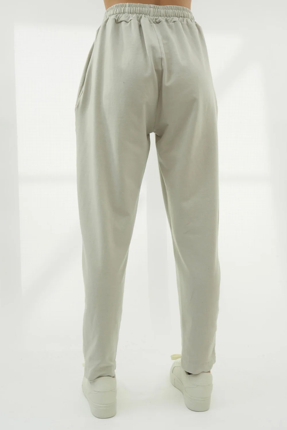 Made In Italy Apres Skinny Dart Jogger Stone 6 Made In Italy Apres Skinny Dart Jogger Stone - Image 4