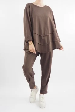 Made In Italy Apres Skinny Dart Jogger Truffle 11 Made In Italy Apres Skinny Dart Jogger Truffle -Fashion Women's Store made in italy apres skinny dart jogger truffle05.jpg