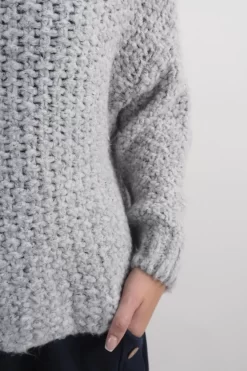 Made In Italy Arlo Basket Knit Top Dove 14 Made In Italy Arlo Basket Knit Top Dove -Fashion Women's Store made in italy arlo basket knit top dove06.jpg