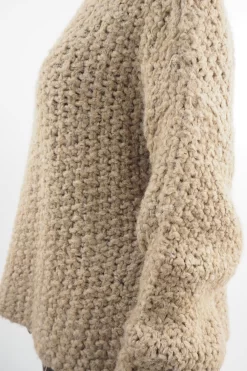 Made In Italy Arlo Basket Knit Top Toast 12 Made In Italy Arlo Basket Knit Top Toast -Fashion Women's Store made in italy arlo basket knit top toast04.jpg