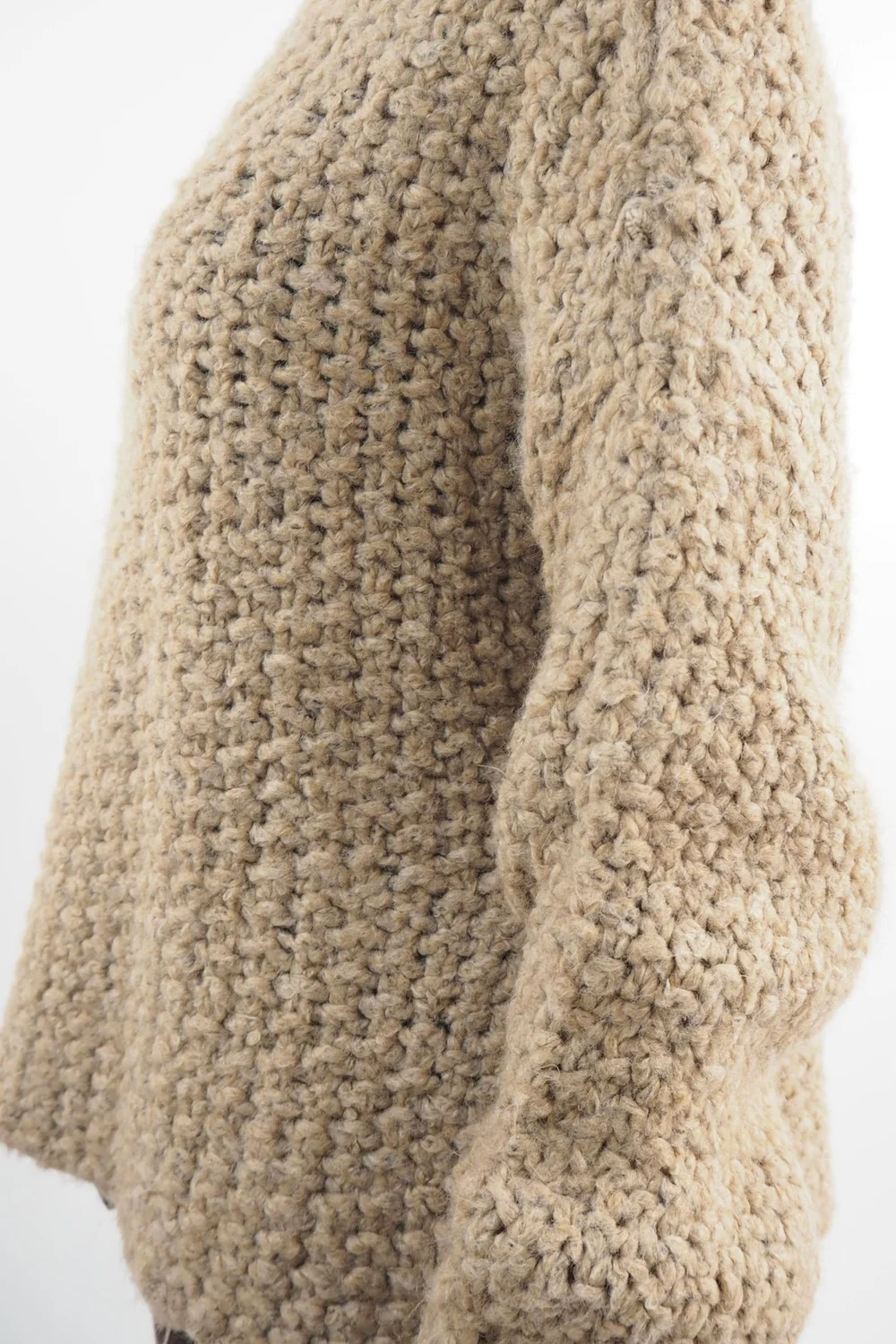 Made In Italy Arlo Basket Knit Top Toast 6 Made In Italy Arlo Basket Knit Top Toast - Image 4