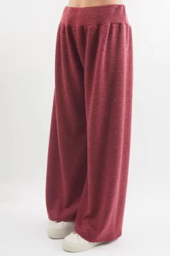 Made In Italy Belgravia Pull On Stretch Wide Leg Trouser Cranberry Marl -Fashion Women's Store made in italy belgravia pull on stretch wide leg trouser cranberry marl2.jpg