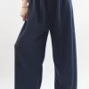Made In Italy Belgravia Pull On Stretch Wide Leg Trouser Navy -Fashion Women's Store made in italy belgravia pull on stretch wide leg trouser navy 001.jpg