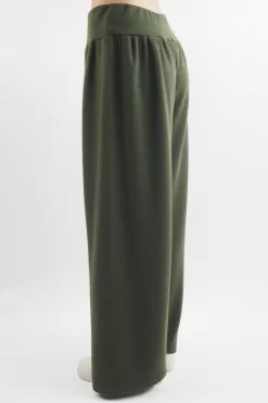 Made In Italy Belgravia Pull On Stretch Wide Leg Trouser Olive / -Fashion Women's Store made in italy belgravia pull on stretch wide leg trouser olive2.jpg