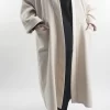 Made In Italy Belgravia Relaxed Coat Stone 2 Made In Italy Belgravia Relaxed Coat Stone -Fashion Women's Store made in italy belgravia relaxed coat ecru201.jpg