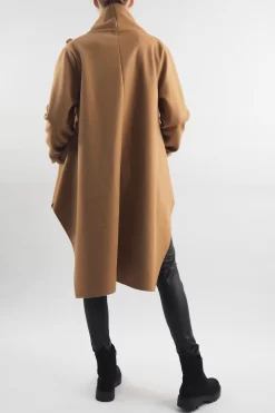 Made In Italy Belgravia Waterfall Swing Jacket Camel -Fashion Women's Store made in italy belgravia waterfall swing jacket camel3.jpg