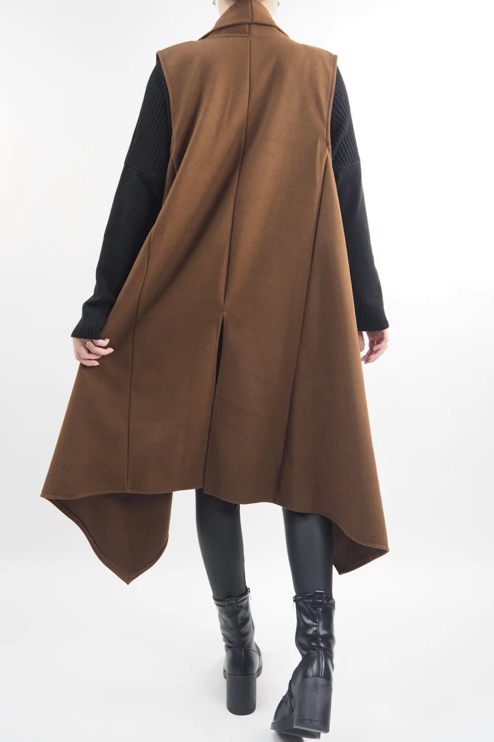 Made In Italy Belgravia Weekend Gilet Dark Chestnut 6 Made In Italy Belgravia Weekend Gilet Dark Chestnut - Image 4