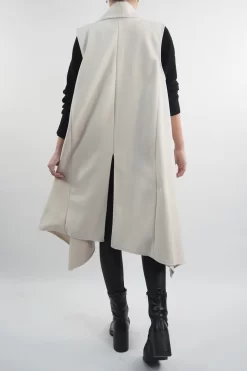 Made In Italy Belgravia Weekend Gilet Stone -Fashion Women's Store made in italy belgravia weekend gilet stone 5.jpg