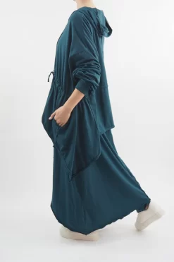 Made In Italy Bodhi Goody Hoodie Dark Lagoon -Fashion Women's Store made in italy bodhi goody hoodie dark lagoon 4.jpg