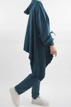 Made In Italy Bodhi Goody Hoodie Dark Lagoon -Fashion Women's Store made in italy bodhi goody hoodie dark lagoon202.jpg