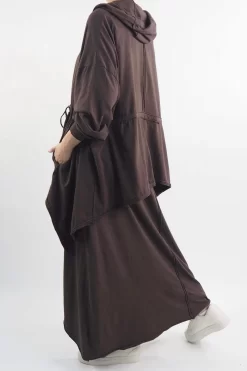 Made In Italy Bodhi Goody Hoodie Umber -Fashion Women's Store made in italy bodhi goody hoodie umber5.jpg