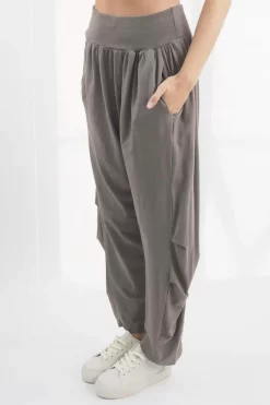 Made In Italy Bodhi Tuck Cocoon Pant Mushroom -Fashion Women's Store made in italy bodhi tuck cocoon pant mushroom207.jpg