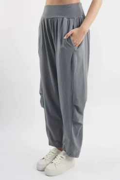 Made In Italy Bodhi Tuck Cocoon Pant Steel -Fashion Women's Store made in italy bodhi tuck cocoon pant steel04.jpg