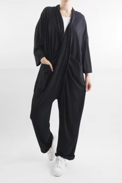 Made In Italy Bodhi Twist Jumpsuit Black