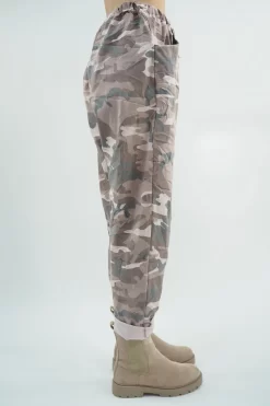 Made In Italy Camo Classic Magic Trouser Antique Blush Pink -Fashion Women's Store made in italy camo classic magic trouser antique blush02.jpg