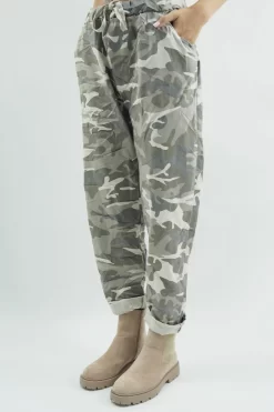 Made In Italy Camo Classic Magic Trouser Stone