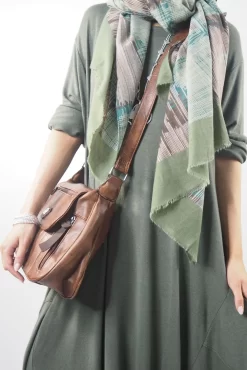 Made In Italy Chalet Classic Cocoon Knit Dress Bonsai Green -Fashion Women's Store made in italy chalet classic cocoon knit dress bonsai green06.jpg