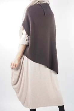 Made In Italy Chalet Classic Cocoon Knit Dress Oatmeal Beige -Fashion Women's Store made in italy chalet classic cocoon knit dress oatmeal beige07.jpg