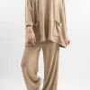 Made In Italy Chalet Pocketed Soft Knit Set Camel -Fashion Women's Store made in italy chalet pocketed soft knit set camel 1.jpg