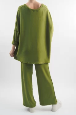 Made In Italy Chalet Pocketed Soft Knit Set Olive Zing 9 Made In Italy Chalet Pocketed Soft Knit Set Olive Zing -Fashion Women's Store made in italy chalet pocketed soft knit set olive zing 4.jpg