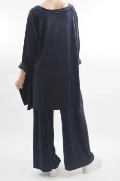 Made In Italy Chalet Soft Stretch Velour Set Ink -Fashion Women's Store made in italy chalet soft stretch velour set ink203.jpg